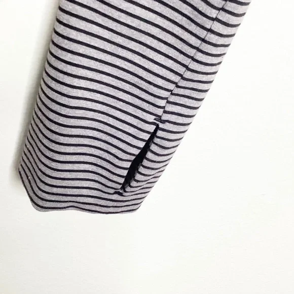 Lululemon Stiped Awesoma V-Neck Henley Top - Picture 5 of 6